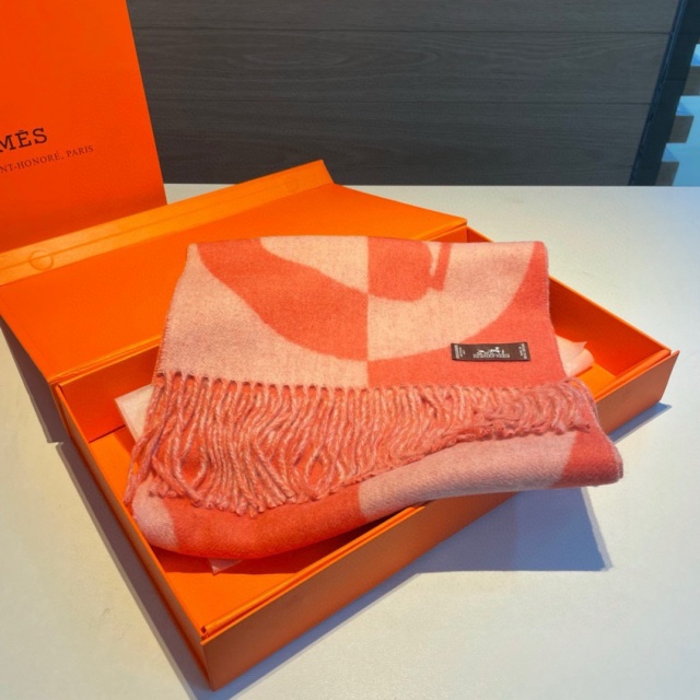 에르메스 HERMES 남여공용 머플러 0347