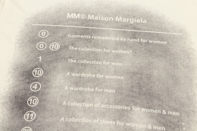 메종 마르지엘라 Maison Margiela 남성 라운드 반팔 MG128