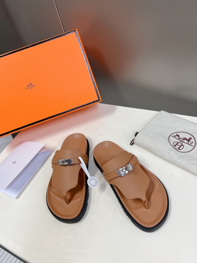 에르메스 HERMES  남여공용 슬리퍼 H09094