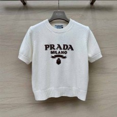 프라다 PRADA 여성 니트 반팔 PD445