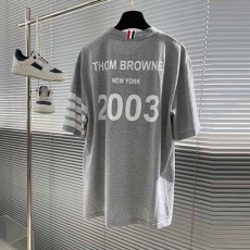 톰브라운 THOMBROWNE 남성 라운드 반팔 T5124