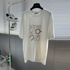 로에베 LOEWE 남성 라운드 반팔 LW0263