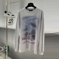 발렌시아가 Balenciaga 남성 라운드 티셔츠 BG1599