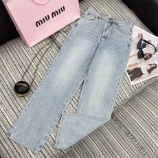 미우미우 MIUMIU 여성 데님 팬츠 MU02072