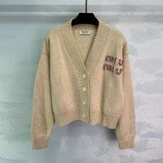 미우미우 MIUMIU 여성 니트 가디건 MU02091