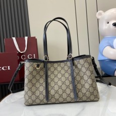 구찌 GUCCI 여성 GG 엠블럼 토트백 815214 GU1285