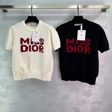 디올 DIOR 여성 니트 반팔 DR1199