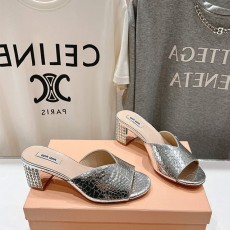 미우미우 MIUMIU 여성 슬리퍼 MU014795