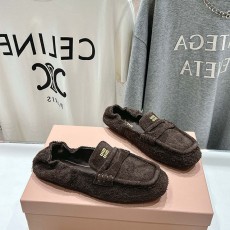 미우미우 MIUMIU 여성 플랫 MU014797