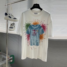 샤넬 CHANEL 남성 라운드 반팔 CL0733