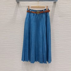 미우미우 MIUMIU 여성 데님 스커트 MU0317