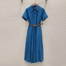미우미우 MIUMIU 여성 데님 원피스 MU0318