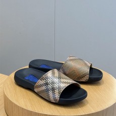 버버리 BURBERRY 남성 체크 슬라이드 샌들 BB462