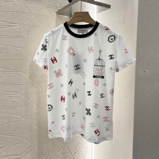 샤넬 CHANEL 여성 라운드 반팔 CL0747