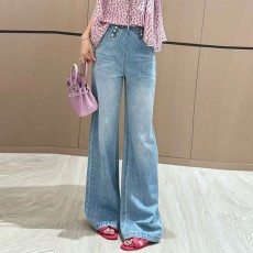 샤넬 CHANEL 여성 데님 팬츠 CL0748