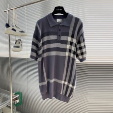 버버리 BURBERRY 남성 니트 폴로 반팔 BBR447
