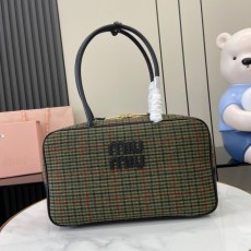 미우미우 MIUMIU 보우 토트백 5bb117 MU064