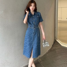 샤넬 CHANEL 여성 데님 원피스 CL0754