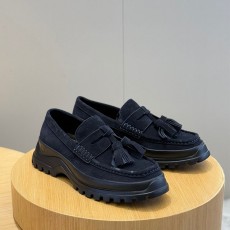 페레가모 FERRAGAMO 남성 스웨이드 로퍼 FM08758
