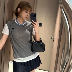미우미우 MIUMIU 여성 니트 반팔 MU0399
