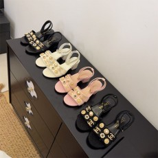 샤넬 CHANEL 메탈 샌들 C01789