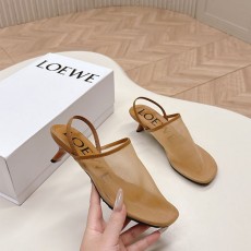 로에베 LOEWE 페탈 슬링백 힐 샌들 LW11925