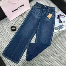 미우미우 MIUMIU 여성 데님 팬츠 MU0455