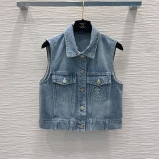 샤넬 CHANEL 여성 데님 반팔 CL0832