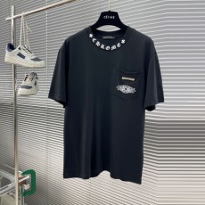 크롬하츠 Chrome Hearts 남성 라운드 반팔 CR6837