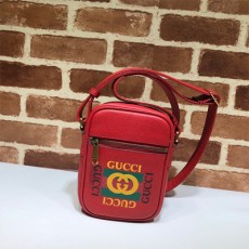 구찌 GUCCI 빈티지 로고 프린트 메신저백 574803 GU01350