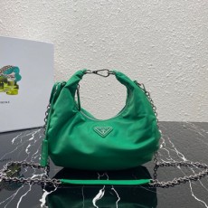 프라다 PRADA 1BH172 리에디션 나일론 호보백 PR01107