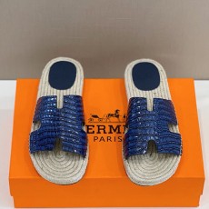 에르메스 HERMES 안티구아 남성 에스파듀 슬리퍼 H08146