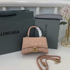 발렌시아가 Balenciaga 아워글라스 미니 탑핸들백 BC0440