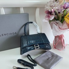 발렌시아가 Balenciaga 아워글라스 미니 탑핸들백 BC0447