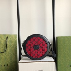 구찌 GUCCI GG 멀티컬러 라운드 숄더백 658825 GU01640