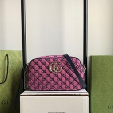 구찌 GUCCI GG 마몬트 마틀라세 카메라백 447632 GU01645