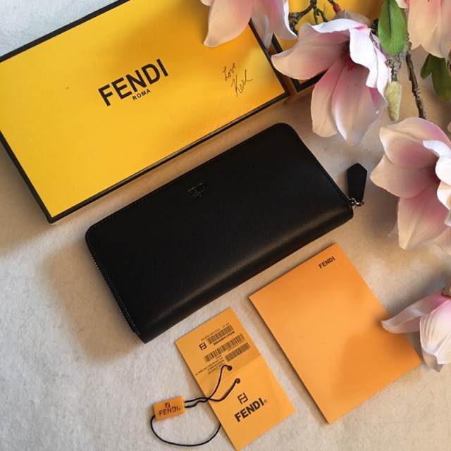 펜디 FENDI 남성 지퍼 장지갑 FN082