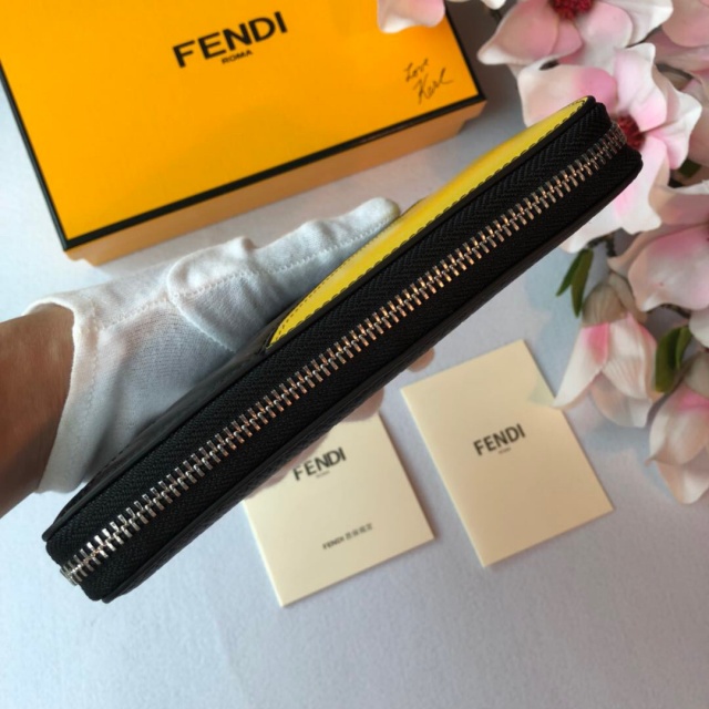 펜디 FENDI 남성 지퍼 장지갑 FN088