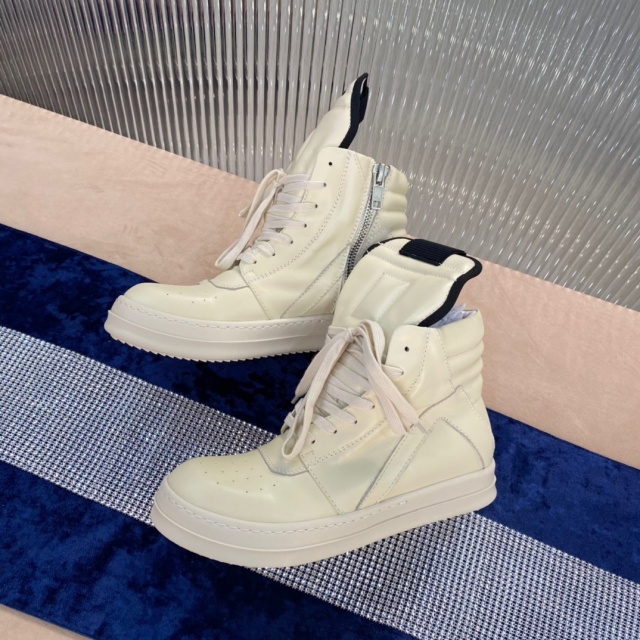 릭오웬스 Rick Owens 남여공용 스니커즈 하이탑 RO117