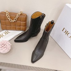 디올 DIOR 여성 가죽레더 부츠 D1078