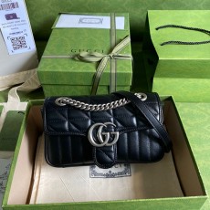 구찌 GUCCI 마몬트 마틀라세 미니 체인백  446744 GU01741