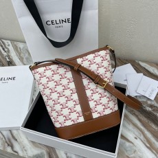 셀린느 CELINE 트리오페 캔버스 스몰 버킷백 191442 CL0480