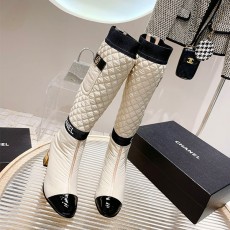 샤넬 CHANEL 여성 롱 부츠 C01910