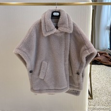 막스마라 MAXMARA 여성 테디베어 케이프 코트 SM0472