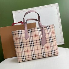 버버리 BURBERRY 캔버스 쇼퍼백 BB0785