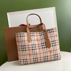 버버리 BURBERRY 캔버스 쇼퍼백 BB0786