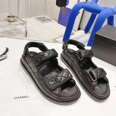 샤넬 CHANEL 여성 벨크로 샌들 C02031