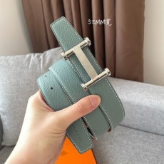 에르메스 HERMES 남성 양면 벨트 H327