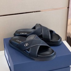 디올 DIOR 남성 슬라이드 슬리퍼 D1423