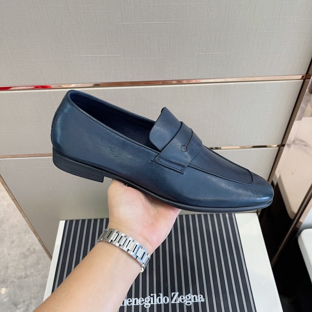 제냐 ZEGNA 남성 가죽 로퍼  Z033